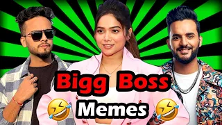 Funny Bigg Boss🤣 Memes🤣 | Puneet Spuerstar | Abhishek Malhan | Elvish Yadav | Manisha Rani