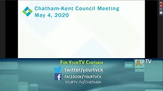 Chatham-Kent Council, May 4,2020