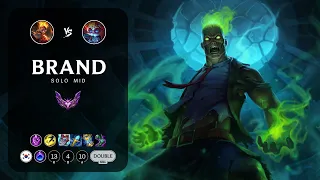 Brand Mid vs Heimerdinger - KR Master Patch 14.6