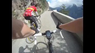 Alpe d'Huez ascent and Balcony road timelapse