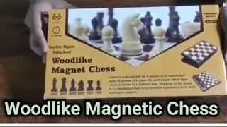 Unboxing Woodlike Magnetic Chess 😊|Magnetic Chessboard|Wooden Chess Board..