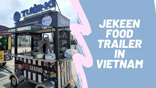 Jekeen food trailer in Vietnam