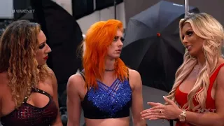 Mandy Rose, Gigi Dolin & Jacy Jane Backstage