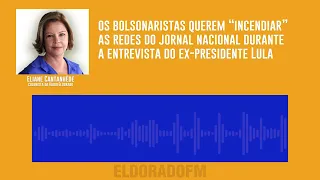 Lula vai ao Jornal Nacional e as redes se agitam