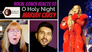 Vocal Coach Reacts to Mariah Carey 'O Holy Night' with Vocal Coach Yazik