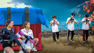 LD Rampage : Enemy Attack & Rival Airdrop | Funny Free Fire in real life