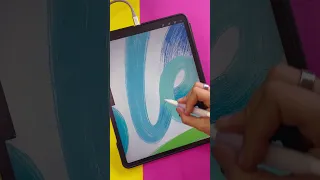 Colorful Lettering on Procreate #arttutorial #procreate # #digitalart #procreateart #lettering