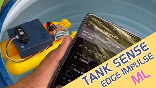 Float Bot - Water Tank Sense | Nordic Thingy'53 | Edge Impulse | ML | Part II