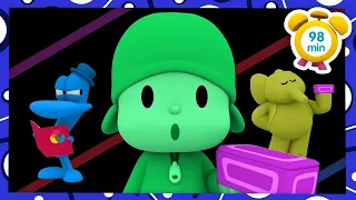 🎨 POCOYO in ENGLISH - Learn colors [ 98 minutes ] | Full Episodes | VIDEOS and CARTOONS for KIDS