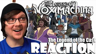The Legend of the Cast of THE LEGEND OF VOX MACHINA Reaction! Critical Role