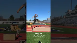 How to Long Jump: Level 2 Flight Technique - The Hang