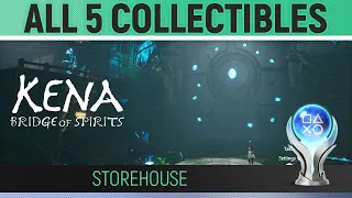 Kena: Bridge of Spirits - Storehouse - All Collectibles 🏆 All Rot, Hat & Spirit Mail Locations