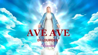 AVE AVE (Di Lourdes) - Lagu Rohani - Lisa A. Riyanto | Cover by DIANDRA (Lyric)