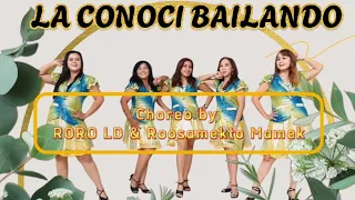 LA CONOCI BAILANDO | Line Dance | Choreo RORO LINEDANCE & ROOSAMEKTO MAMEK | April 2024
