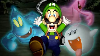 LUIGI'S MANSION Full Game Walkthrough - No Commentary (Luigi's Mansion Full Gameplay)