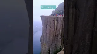 World's most popular hiking mountain |  Preikestolen Pulpit rock Stavanger Norway