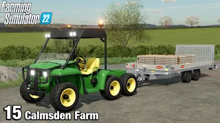 LIGHT TRANSPORT UTILITY VEHICLE  - Farming Simulator 22 FS22 Calmsden Farm Ep 15