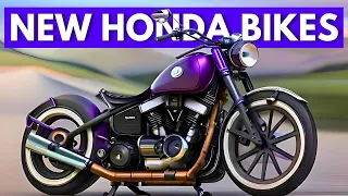 7 New Honda Motorcycles For 2023