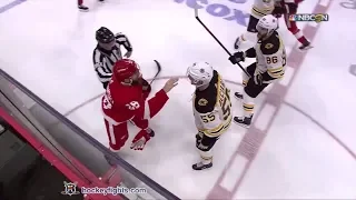 Noel Acciari vs Luke Witkowski Mar 31, 2019