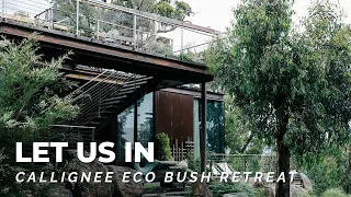 Luxury Eco Bush Retreat w Loft Bed & Lap Pool! 🍃💦 Australian Home Tour: Callignee II, Let Us In EP29