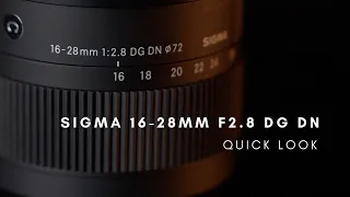 SIGMA 16-28MM F2.8 DG DN CONTEMPORARY #photography #sigma