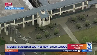 Student stabbed at South El Monte High School