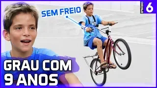 DEI UMA BIKE NOVA PARA O MENINO DO GRAU SEM FREIO | PORTAL WHEELING REALIZANDO SONHOS 6