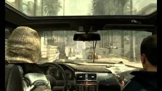 Call of Duty 4 Car ride scene