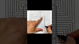 3D Geometric Optical Illusion✍🏻 #shorts #shortvideos #art #drawing #easy #geometric #3d #satisfying