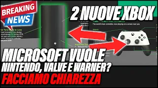 DUE NUOVE XBOX | Microsoft vuole ACQUISIRE NINTENDO e VALVE? | VUOLE ABBANDONARE i VIDEOGIOCHI?