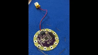 Soft Circuit using Lilypad Arduino