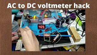 AC to DC voltmeter hack