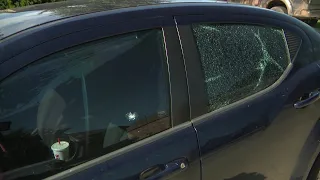 Woman's Car Shot During Possible Road Rage