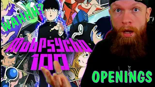 First Time Reacting to MOB PSYCHO 100 Openings (1-3)