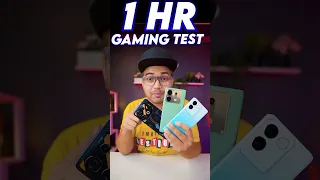 Infinix Gt10 Pro vs iQOO Z7 Pro vs Infiniz Zero 30 | 1 Hr Gaming Review in 1 Min | #shorts #viral