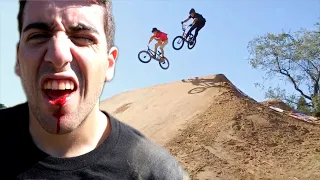 When Downhill BMX Racing Goes WRONG!