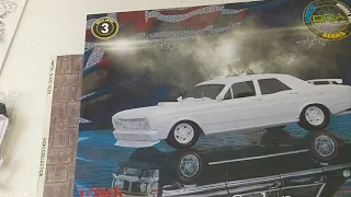 Review of the new DDA,  XY Gt Falcon kit in 1/24scale.