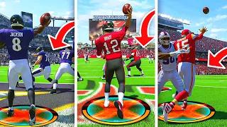 Throwing a 99 Yard Touchdown with EVERY NFL Quarterback in ONE VIDEO!