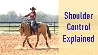 Shoulder control - Keeping your horse's shoulder up on the circle