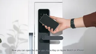 How to Open the Aqara Lock Using Home Key on Apple Watch or iPhone