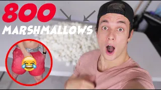 I PUT 800+ MARSHMALLOWS IN MY UNDIES | AbsolutelyBlake