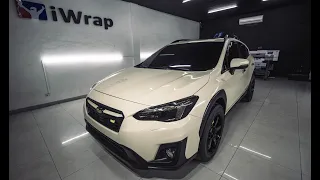 iWrap: Subaru XV wrapped in Glossy Khaki