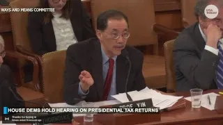 House Democrats hold first hearing on presidential tax returns: The House Ways & Means Committee ...