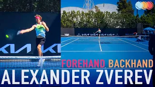 Alexander Zverev | Court Level Practice