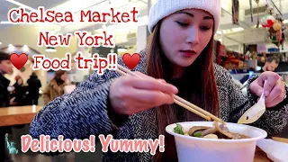 Vlog 13 | Chelsea Market in New york City Food trip