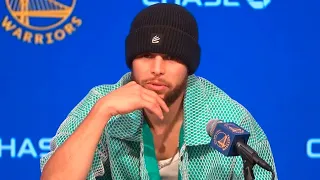 Stephen Curry reacts to LOSS vs Lakers in 2OT, FULL POSTGAME Interview 🎤