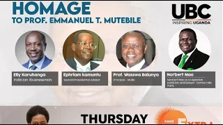 LIVE: GOOD MORNING UGANDA EXTRA  #UBCGMU   ||  JANUARY  27TH,  2022