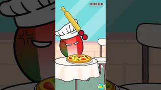Do not eat PINEAPPLE PIZZA in front of Italian! #countryballs #shorts
