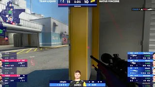 S1mple give unreal Flickshot  s1mple master of flick shots  NaVi vs Team Liquid