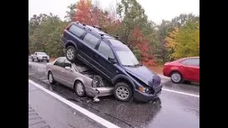 #9 Car Crash Compilation USA Canada Germany Russia HD 2018